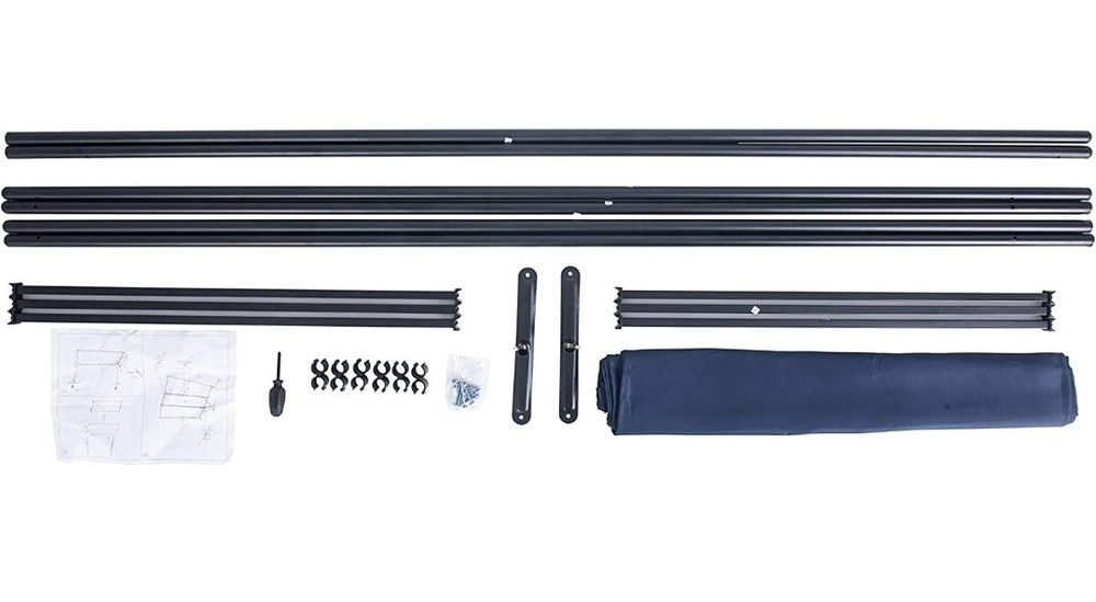 3 Panels Blue Divider