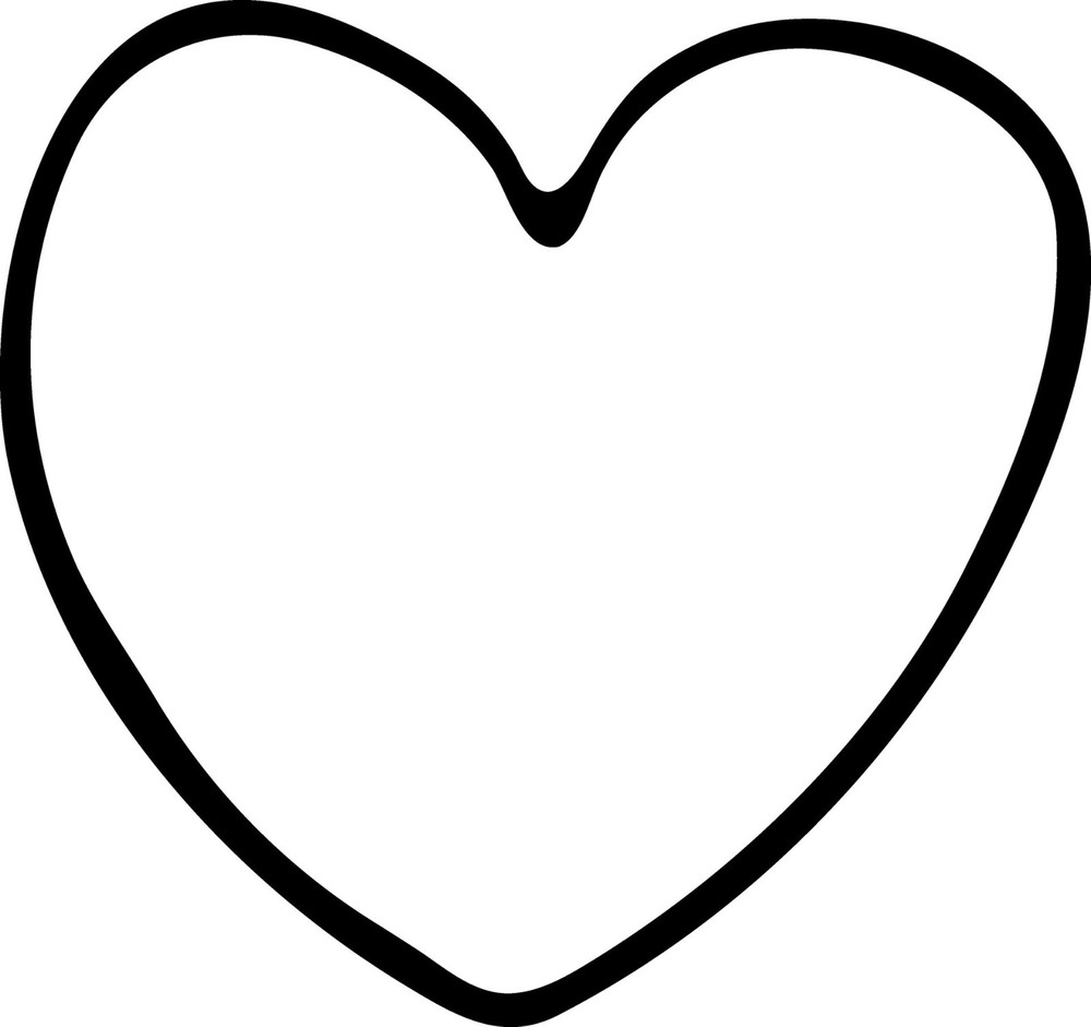 Wavy Heart Clay Cutter Shape Set ~ Polymer Crafting Tool ~ Stackable Outline