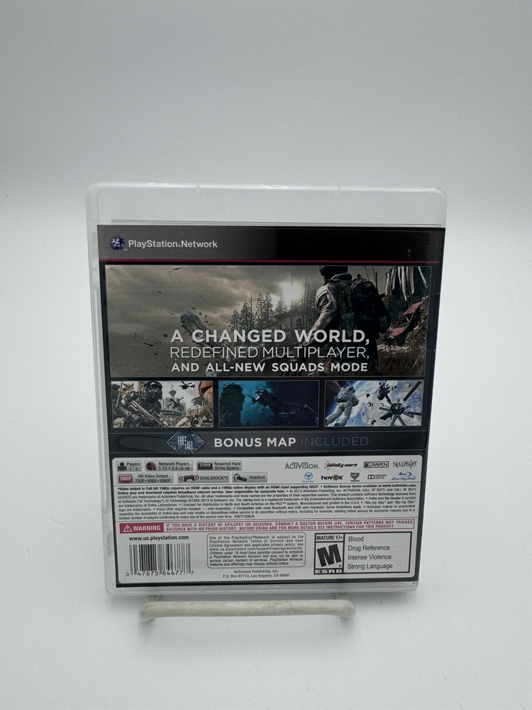 Call Of Duty Ghosts Ps3 Complete in Box
