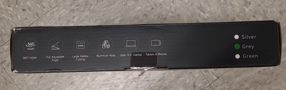 LAPTOP STAND WITH 6-INCH-1 HUB