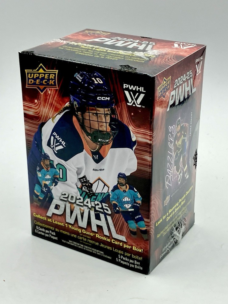 2024-25 Upper Deck UD PWHL Hockey Blaster Box