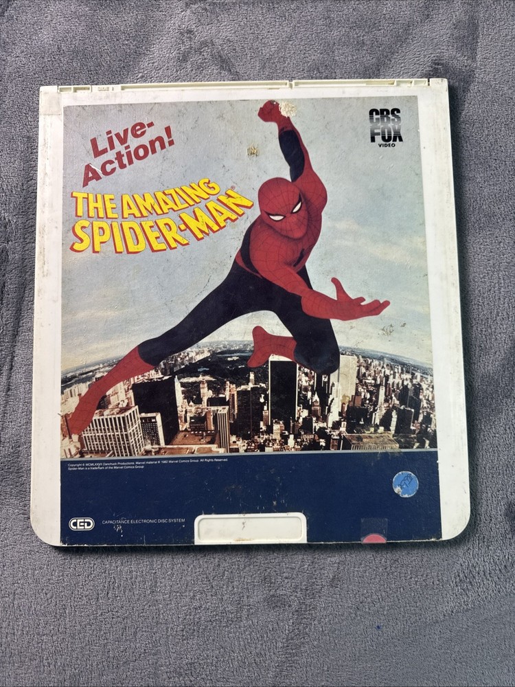capacitance electronic disc system  the amazing spider-man CBS FOX live Action