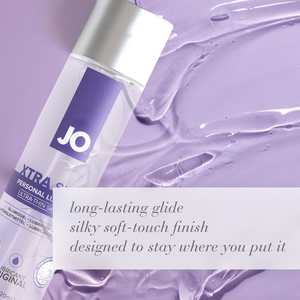 System JO Xtra Silky Ultra Thin Long Lasting Silicone Based Lube Lubricant