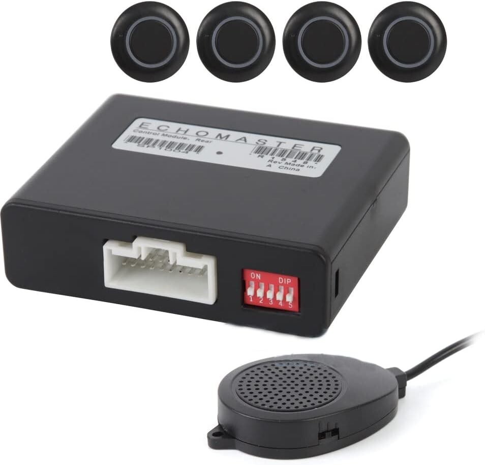 Echomaster PS-RBP-M Rear Park with Buzzer Sensor Kit Matte Black PSRBPM