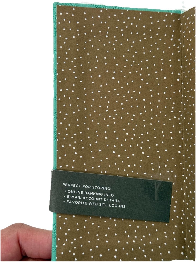 Hallmark Password Keeper (Teal)