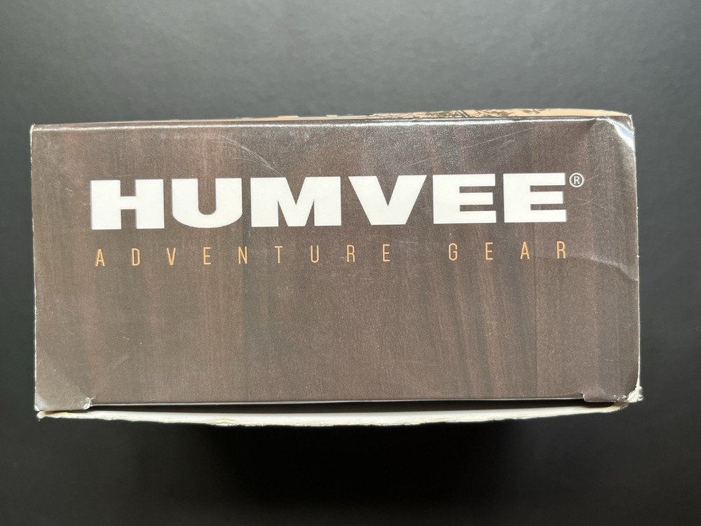 Humvee 8X21 Rubber Armor Compact Hunt Binocular W/ Anti-Reflect Ruby Red *NEW*