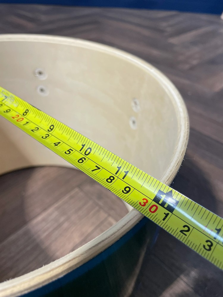 Gretsch Blackhawk Tom Drum Shell 12”x9" Bare Wood Project #LL123