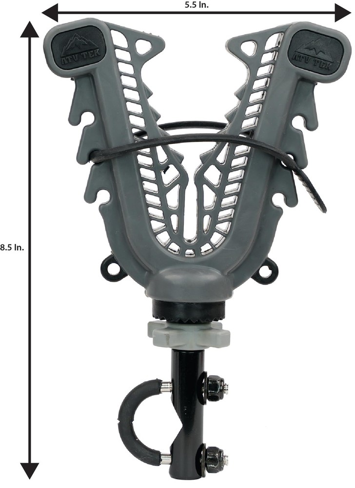 , VFGH V-Grip Gun, Bow & Utility Rack - Handlebar Mount