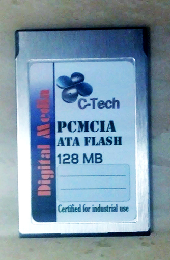 128MB ATA Flash PC Card (PCMCIA)