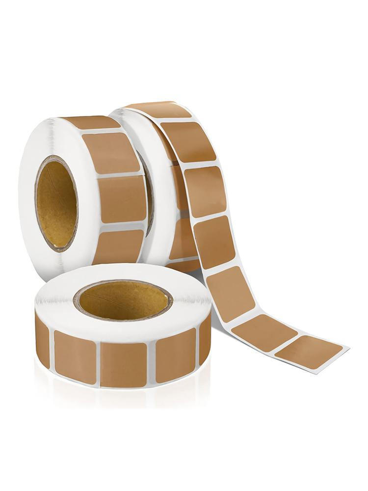 3 Rolls Action Target Paster Brown Square Repair Shooting Range Target Paster
