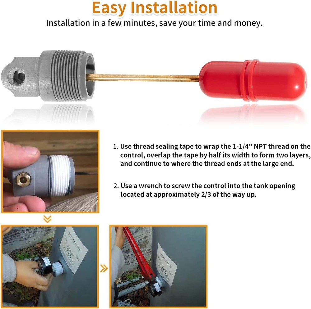 F93B-1C Air Volume Control for Deep Wells and Water Tank System