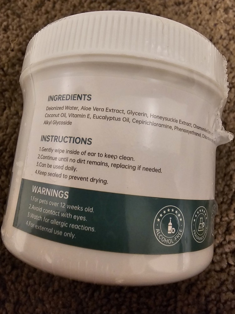 Dog Ear Wipes