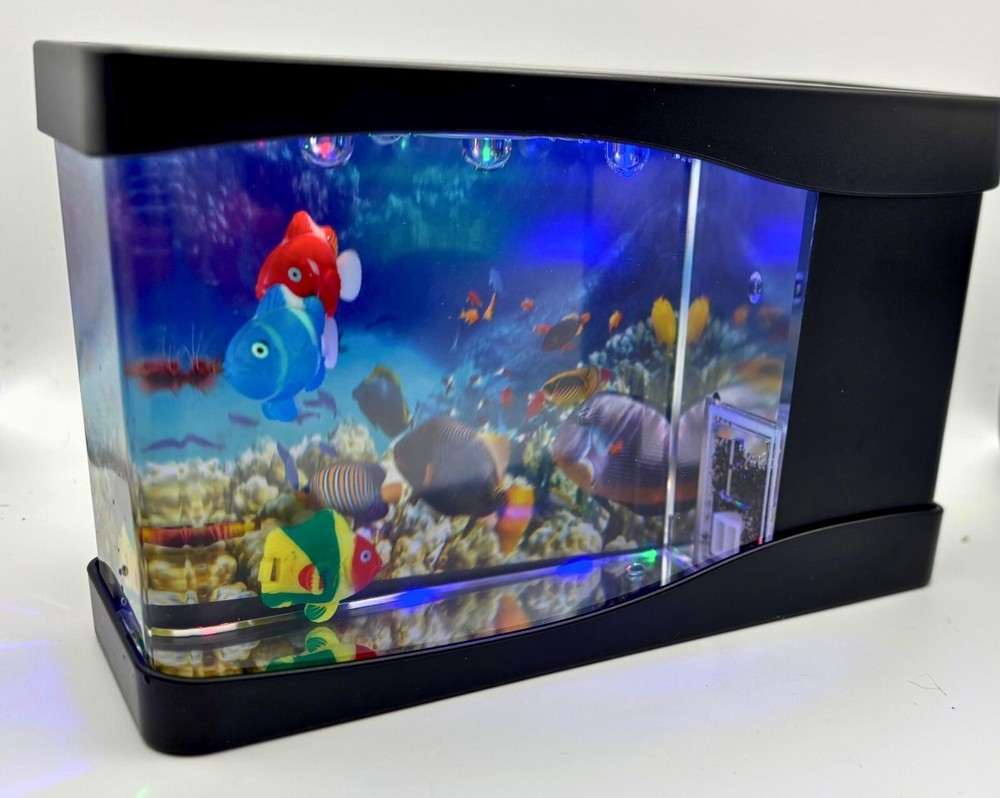 Cute Mini Fish Tank - Small Desktop Aquarium - Fun & Easy Setup
