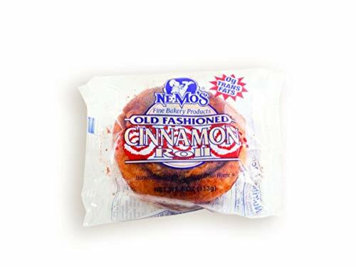 Ne-Mos Old Fashioned Cinnamon Roll, 4 Ounce [12-Pack]