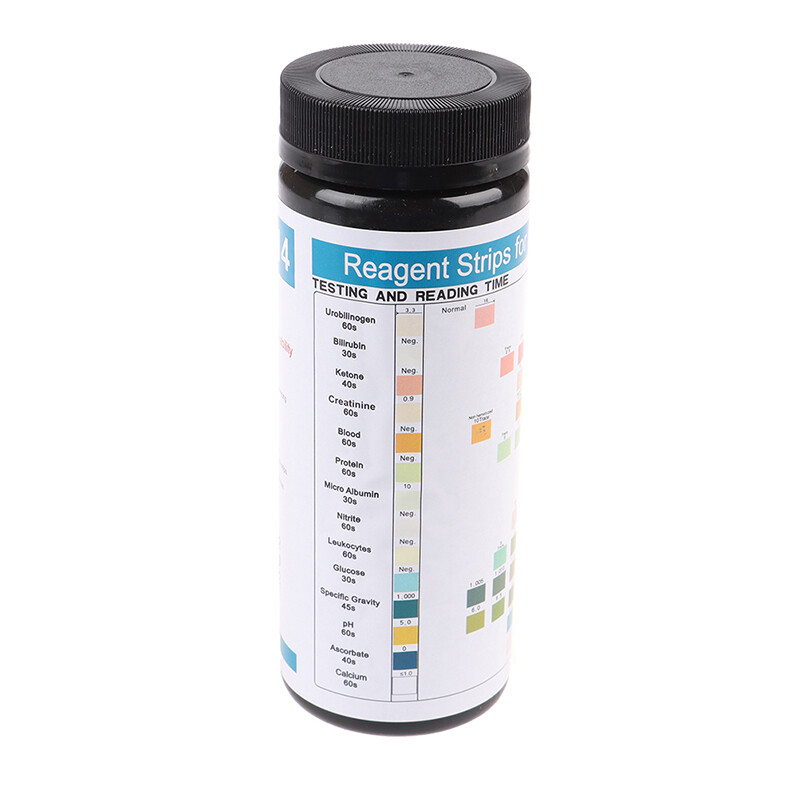 URS-14 100 Strips Urinalysis Reagent Test Paper 14 Parameters Urine Test Strips