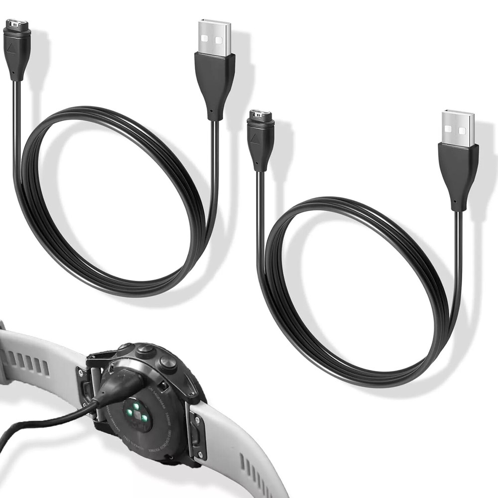 Charger Cable 010-12491-01 Replacement for Garmin Multiple Watch Devices 2Pack