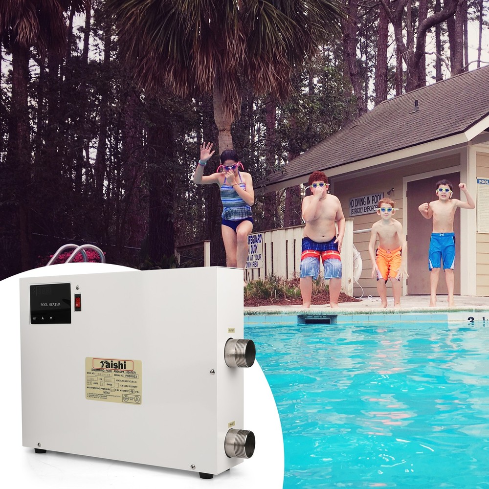 15KW Water Thermostat Heater for Swimming Pool Pond & SPA Electric Water Heater