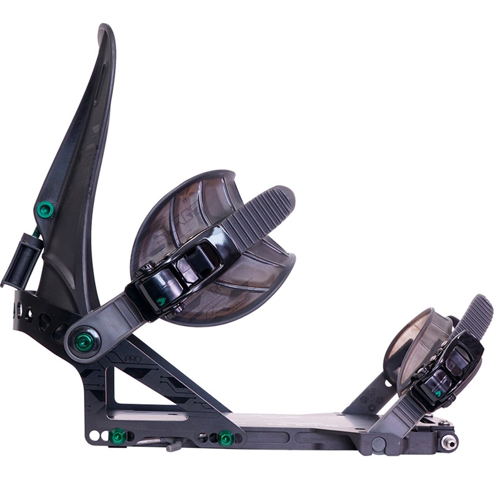 SPARK R&D Surge ST Pro Medium Black/Green Splitboard Bindings (B32062526)