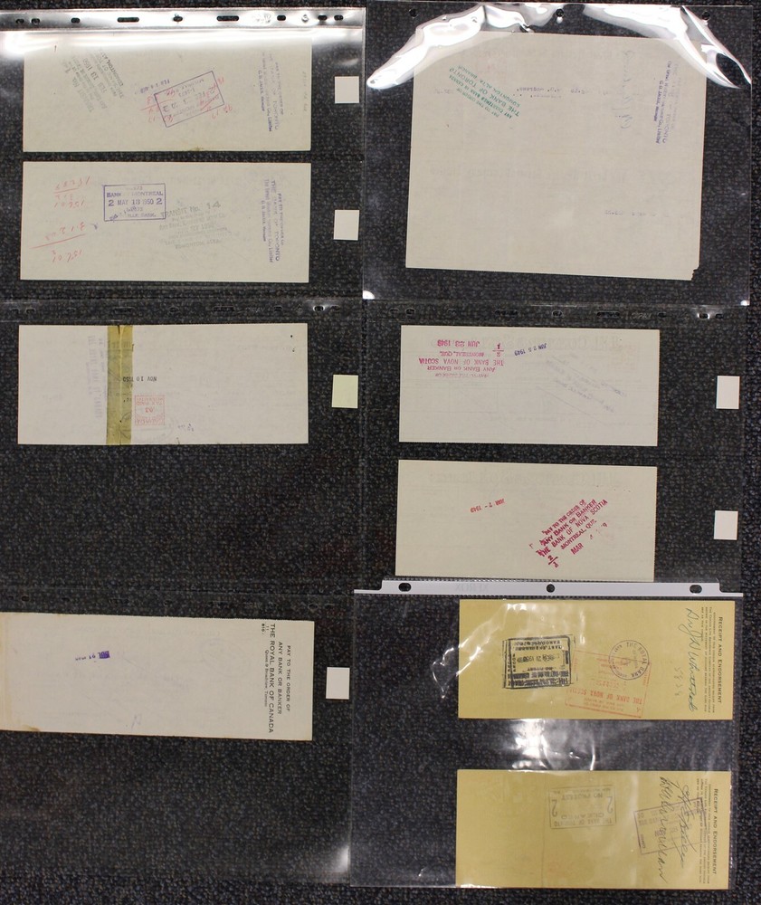 CANADA REVENUE EXCISE TAX METER STAMP COLLECTION