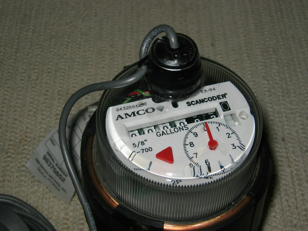 Elster Amco 5/8" x 1/2" C700 Water Meter w/Scancoder or DirectRead QTY AVAILABLE
