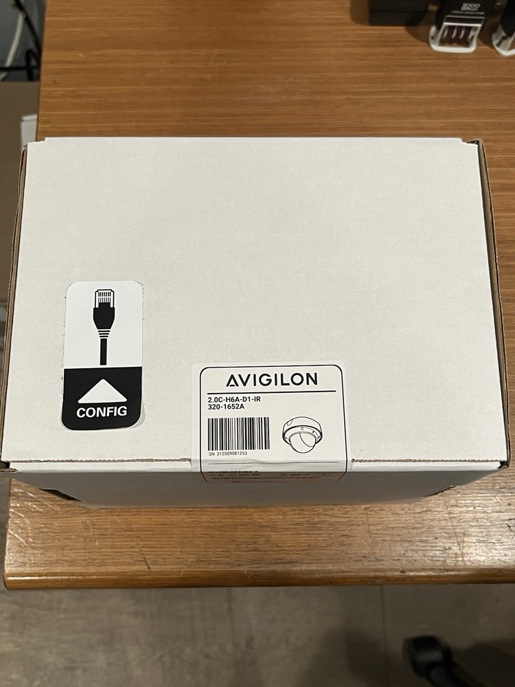 Avigilon 2.0C-H6A-D1-IR 2MP H6A Indoor Dome Camera with IR Function