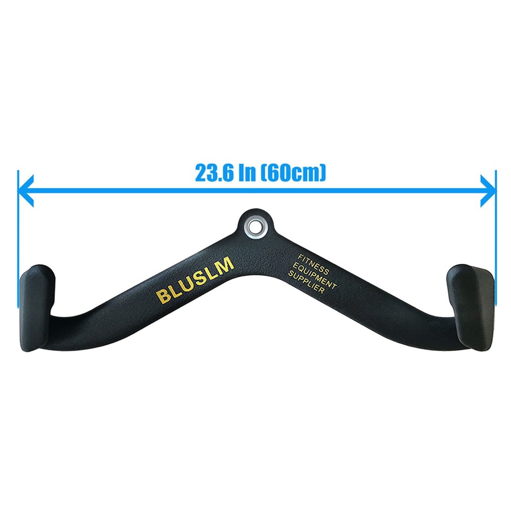 LAT Pull Down Bar for Cable Machine, LAT Pulldown Attachments T-bar V-bar Cab...