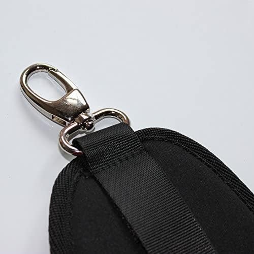 FOLAI Waterproof Replacement Shoulder Strap with Adjustable Belt 10, Black