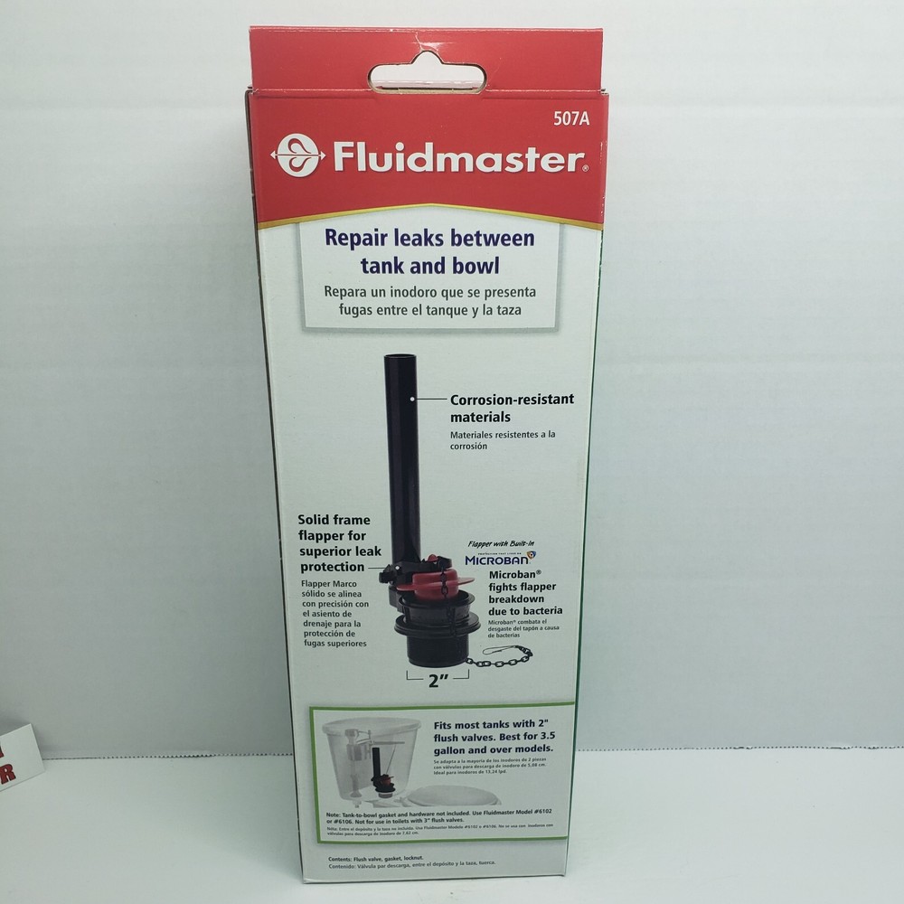 Fluidmaster Universal 2" Toilet Flush Valve #507A