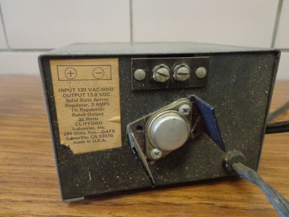 Vtg Vista Power Supply