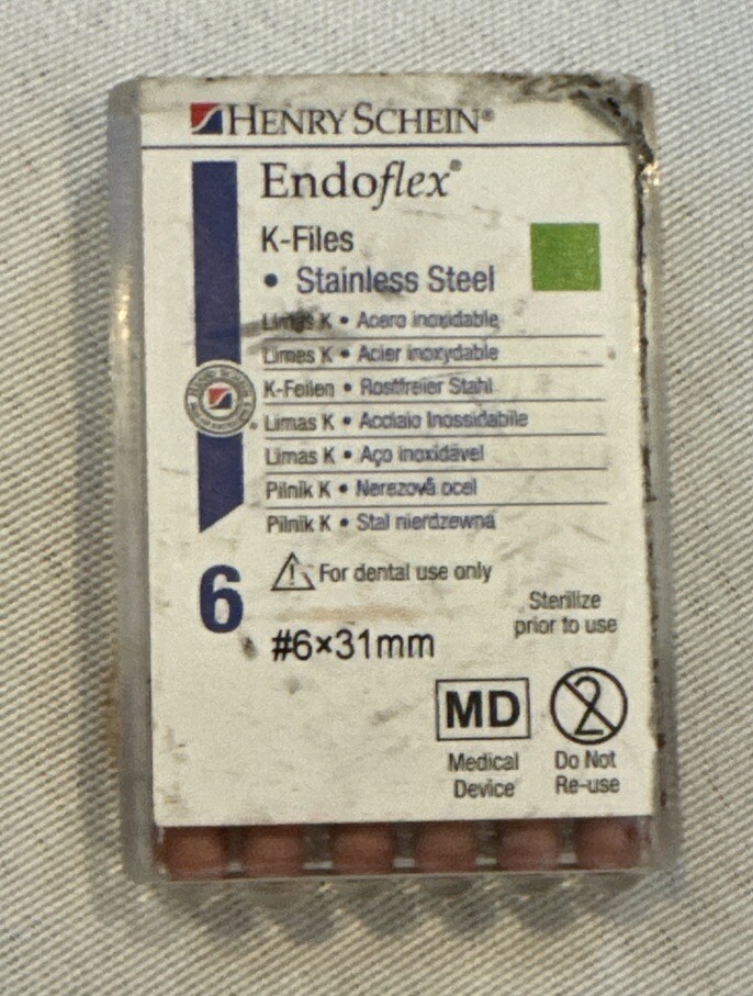 Henry Schein EndoFlex K Files NEW