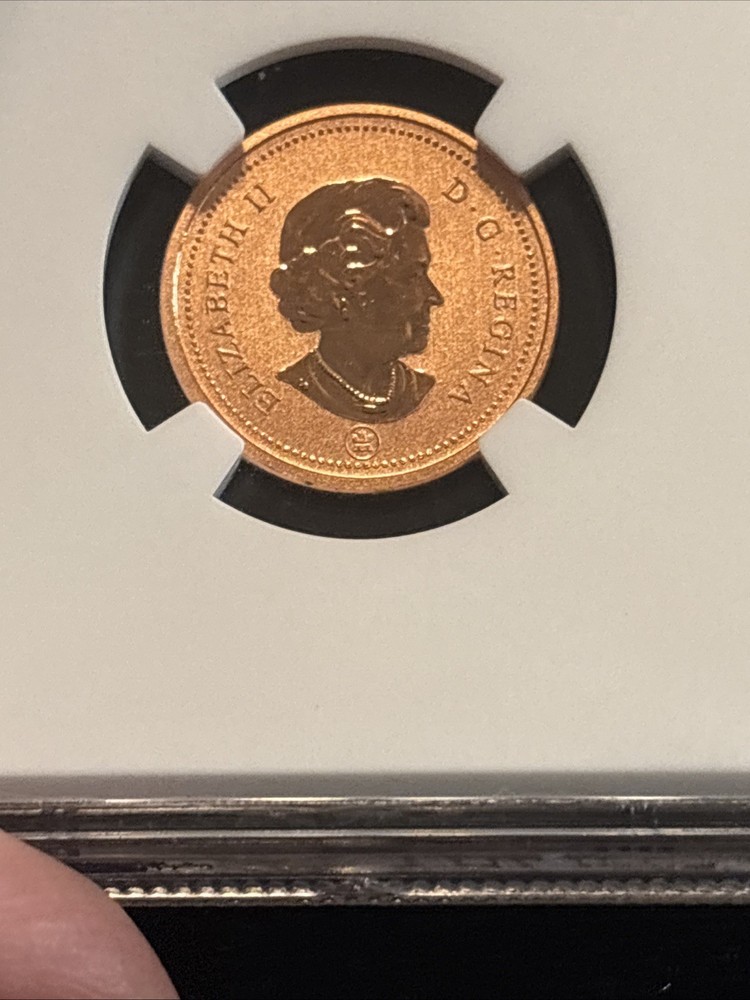 2012 Canada Penny Ngc Sp68 Red 1C