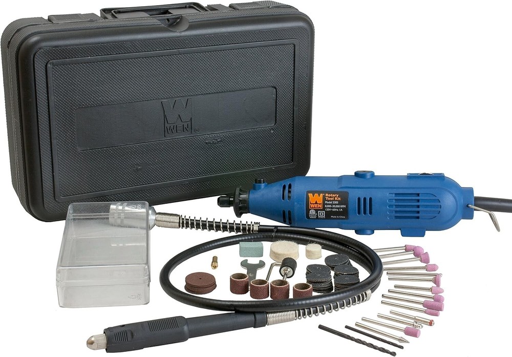 Variable Speed Rotary Tool Kit Dremel Rotary Grinder Cutter with Flex Shaft