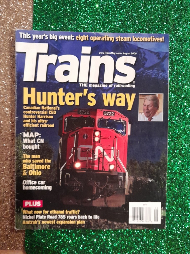 Trains Magazine Lot 7 Issues