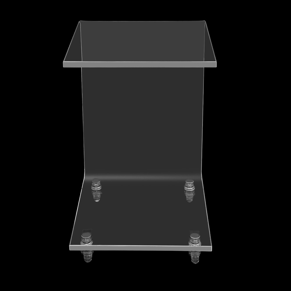 C-Shaped Side Table, Acrylic End Table, Couch Side Table