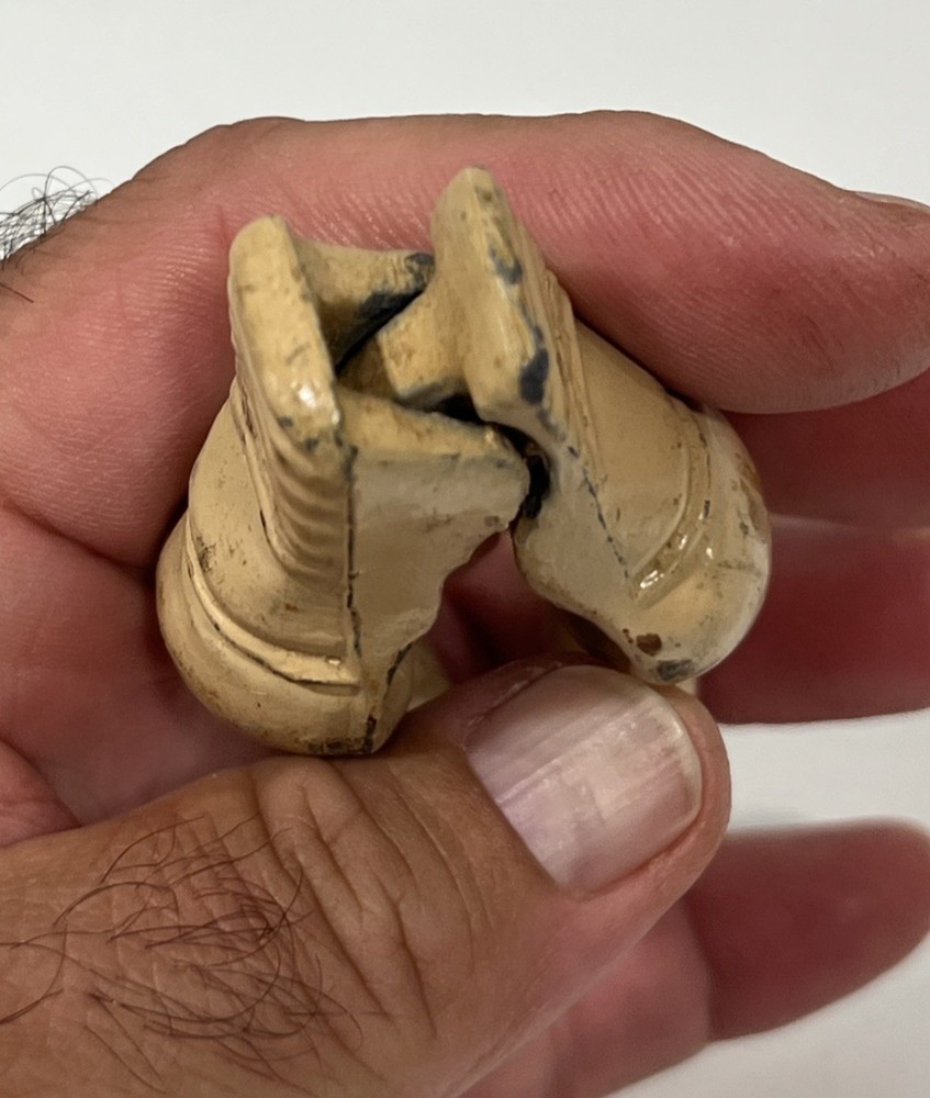 Vintage Risque Woman's Bare Legs Nutcracker Figural Marked Niagara Falls