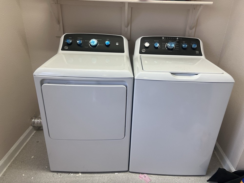 electric washer and dryer set used