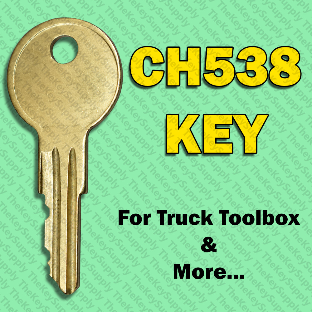 CH538 Key For Truck Tool Box and More