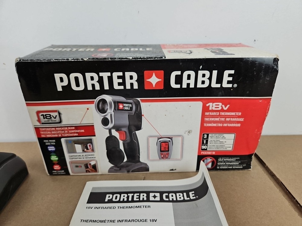 Porter Cable 18v Infrared Thermometer Bare Tool Tested