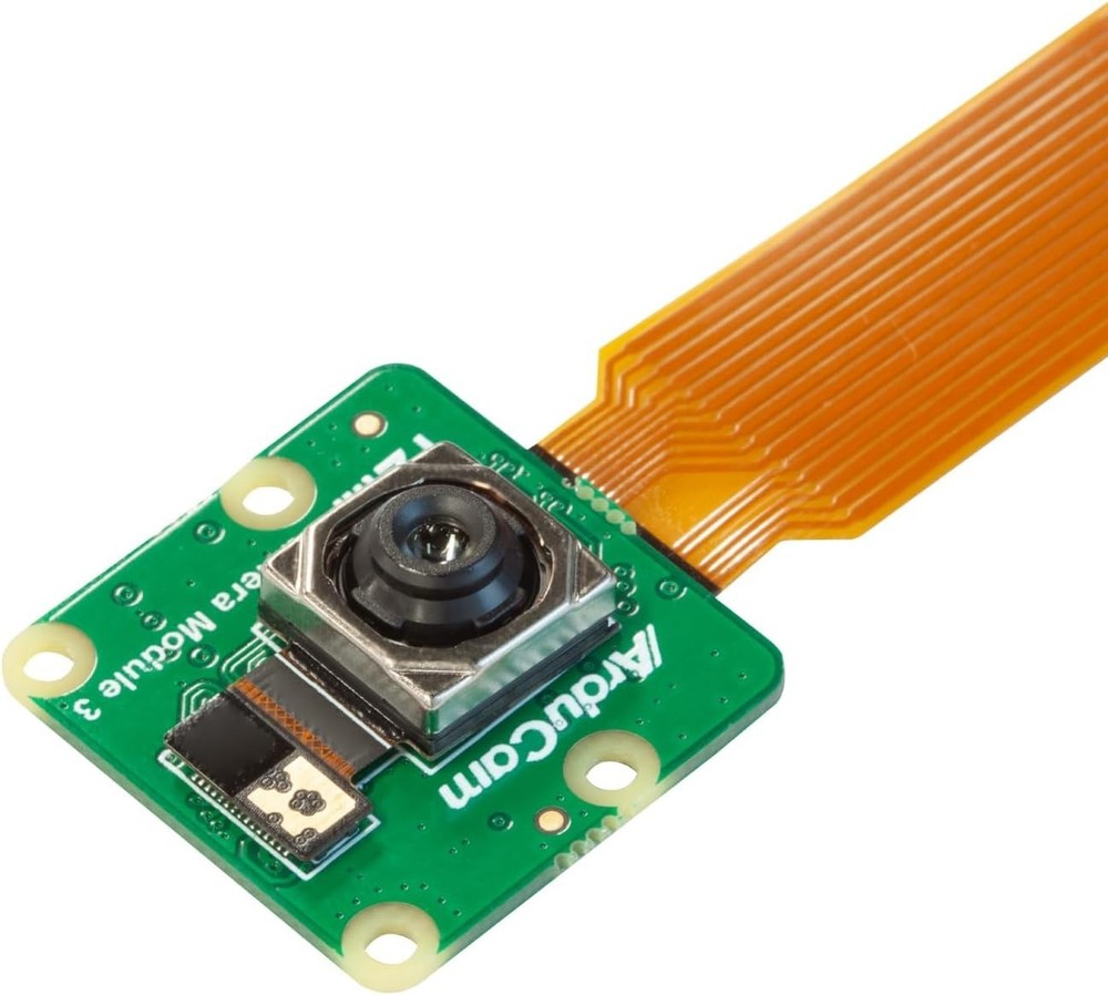 High Resolution 12MP Pi Camera Module V3 with Autofocus and Compatible Cables