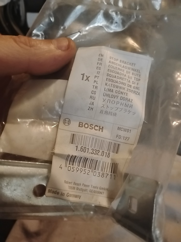 Bosch Part Stop Bracket 1601332018 New