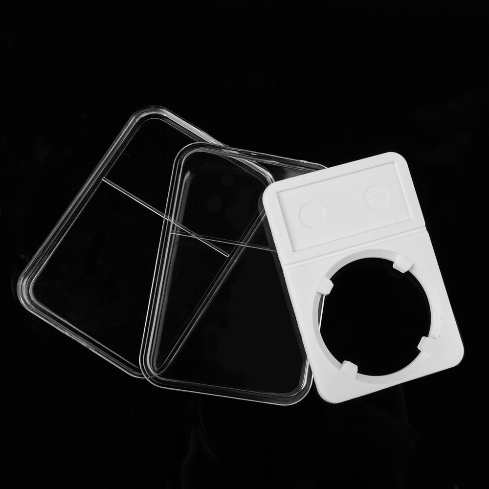 For AMERICAN SILVER EAGLE 1 oz Coins Case Slabs Display Holder Storage 40mm 10Pc