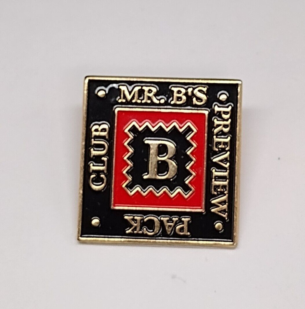 Mr. B's Preview Pack Club Lapel Pin