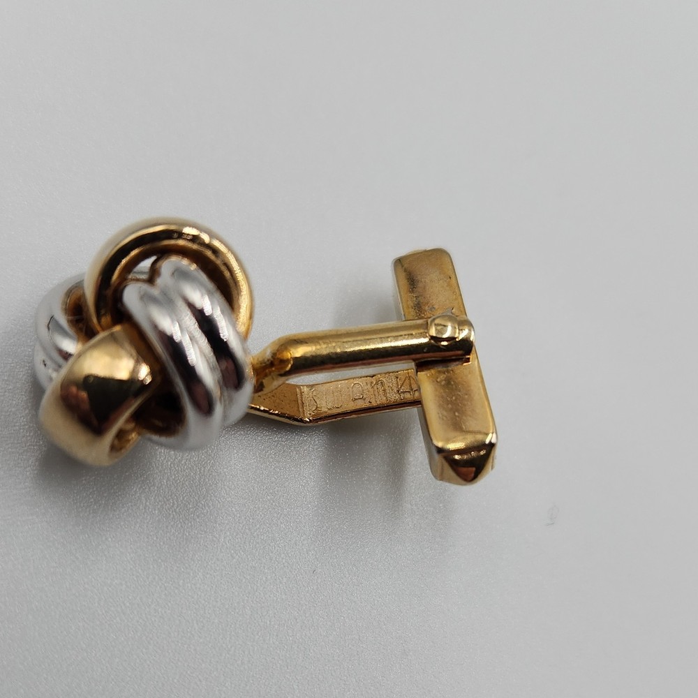 SWANK "Love Knot" cufflinks