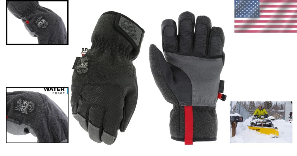 ColdWork WindShell Touchscreen Gloves - Wind & Water Resistant, XX-Large