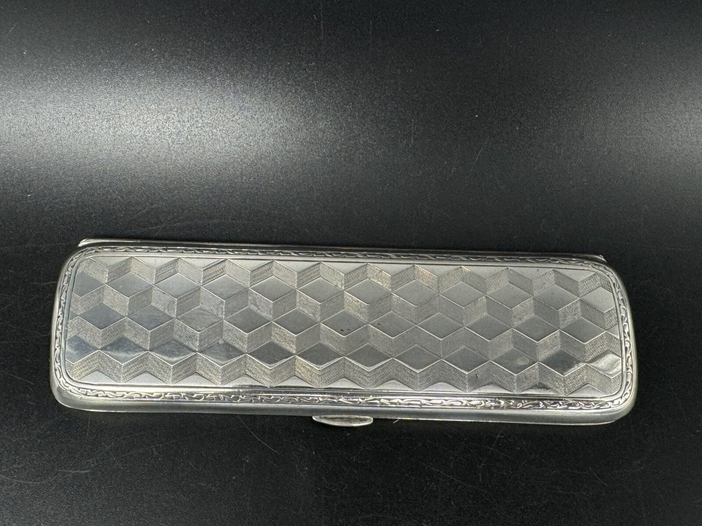 Vintage Germany 800 Silver Cigarette Case