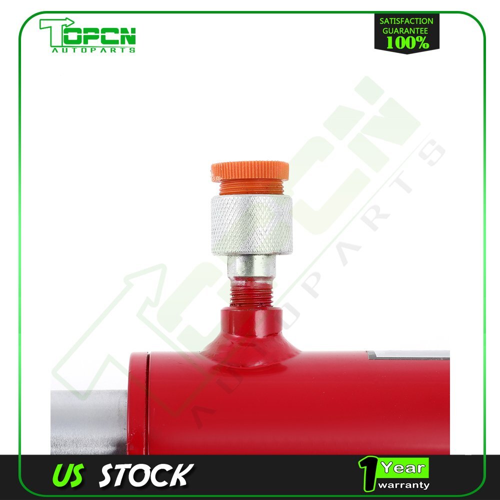 10 Ton Hydraulic Pull Back Ram Body Shop Frame Porta Power 26" Long with 5" Pull