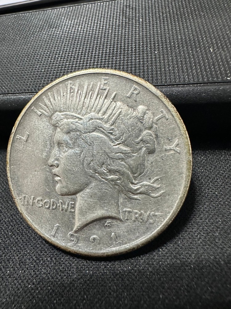 1921 peace dollar XF