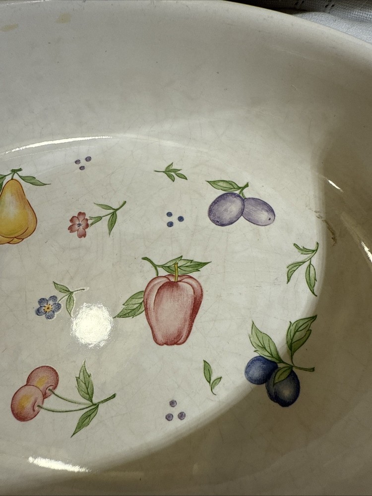 GRAB IT STYLE DISH WITH FRUIT PATTERN MADE IN JAPAN