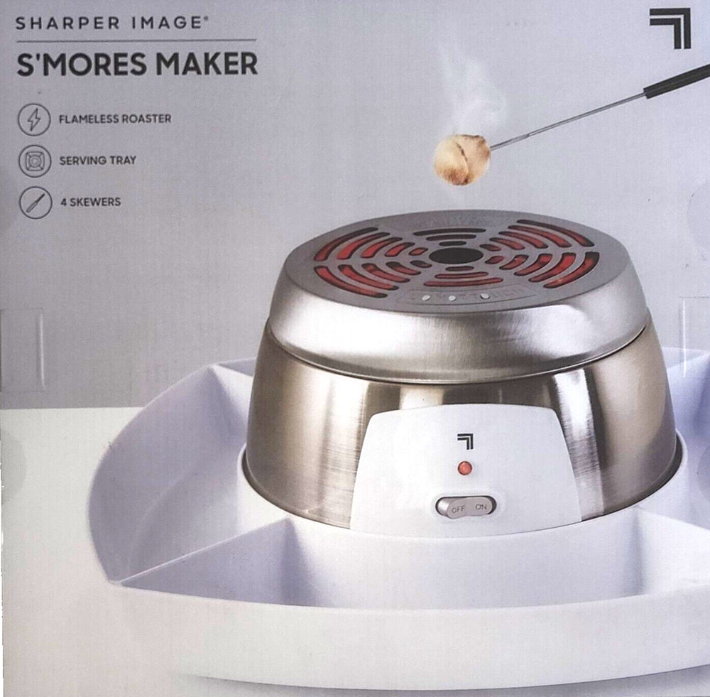 Sharper Image Electric Tabletop S'Mores Maker - Gray