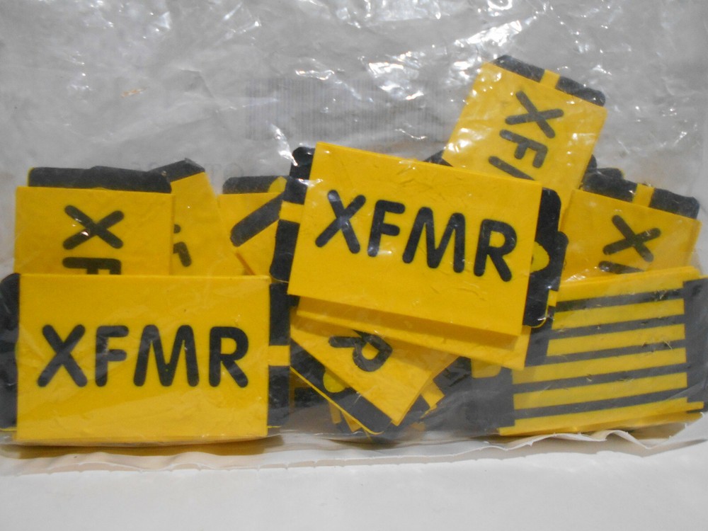 25 Tech 1'' Pole and Valve Tags ELVKY-279